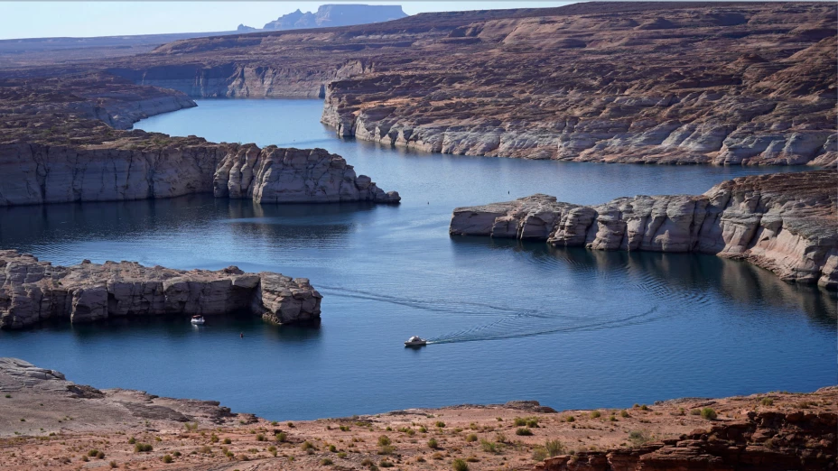 Lago Powell, en Arizona.