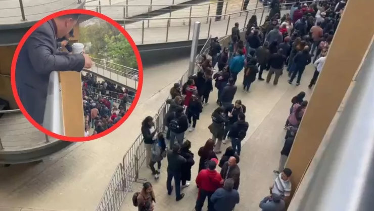 Movilización de maestros en CEART hoy 27 de marzo de 2025