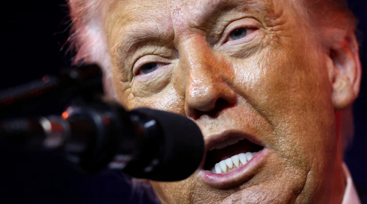 El presidente de Estados Unidos, Donald Trump, se dirige a los republicanos de la Cámara de Representantes en su retiro anual de conferencias sobre temas de debate, en el Kennedy Center, rebautizado como Trump -Kennedy Center por la junta directiva designada por Trump