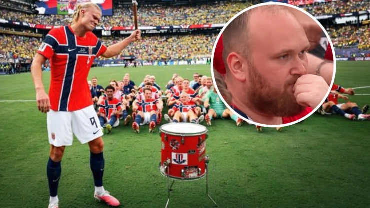 Fan de Noruega se niega a hacer el remo vikingo