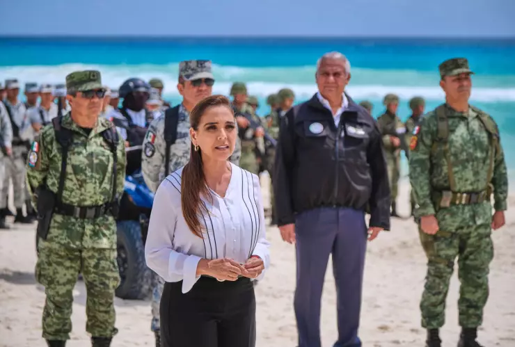 Fortalece Quintana Roo operativos de seguridad  durante Spring Break