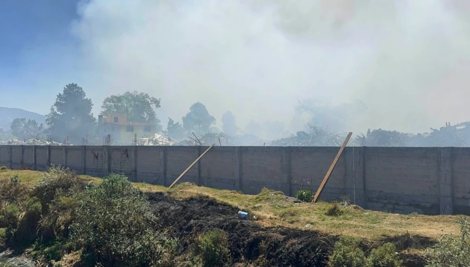 Incendio en Edomex