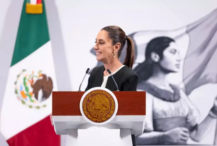 Claudia Sheinbaum hoy mañanera.