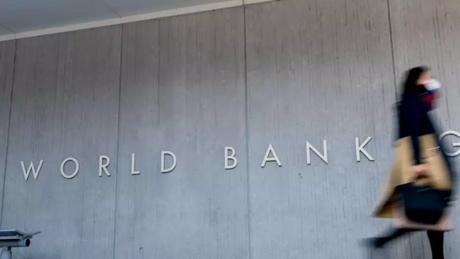 Fachada del edificio del Banco Mundial, en Washington.