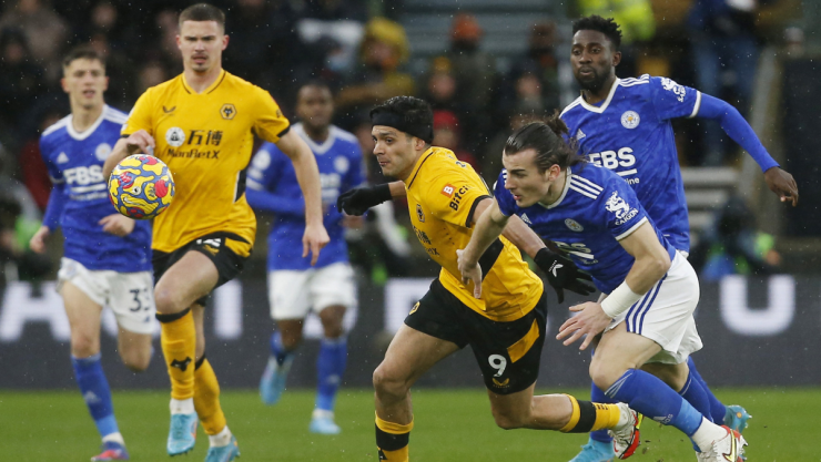 Ra&uacute;l Jim&eacute;nez ante Leicester