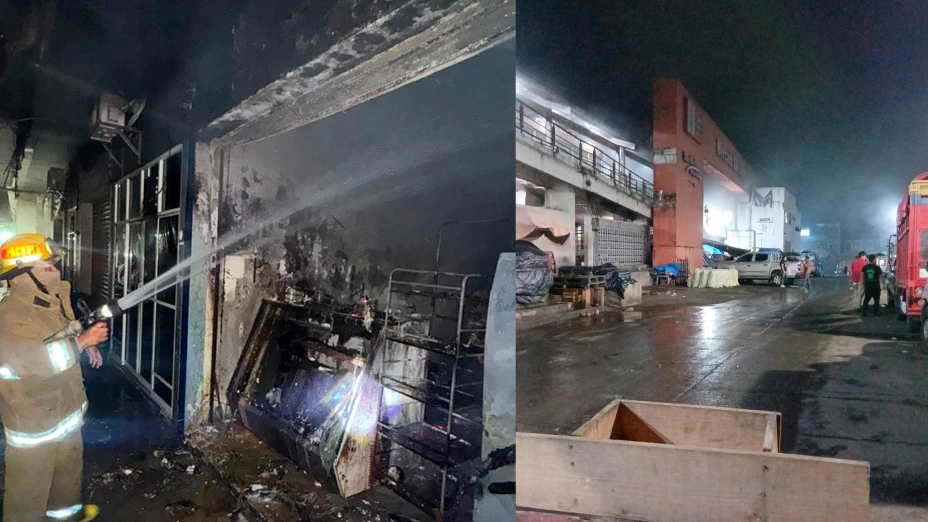 Tapachula: dos locales afectados tras incendio en el mercado San Juan