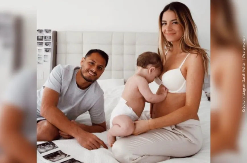 Sarah Kohan y Javier Hernández.