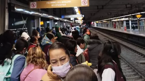 Se registran retrasos en el Metro CDMX hoy 19 de febrero
