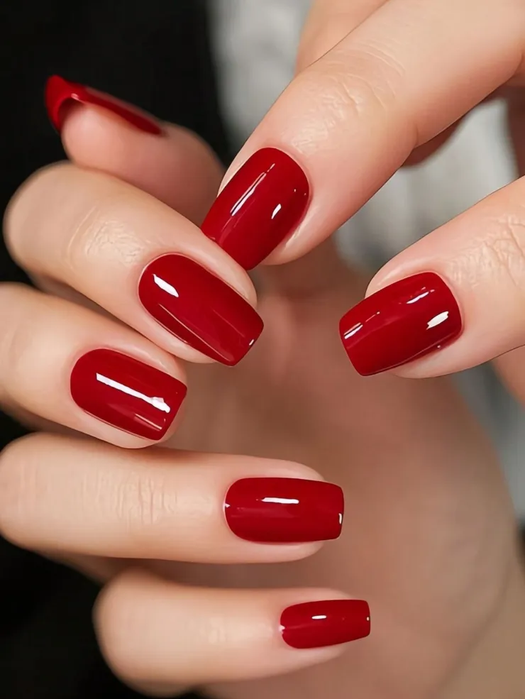 13 diseños de uñas rojas sencillas, pero elegantes: para natación, gym, pádel o atletismo