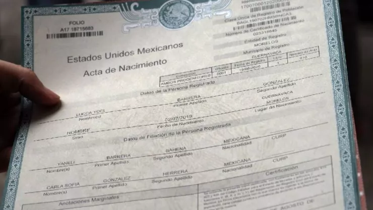 Los pasos para sacar el acta de nacimiento en línea en Aguascalientes