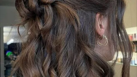 Peinados semi recogidos