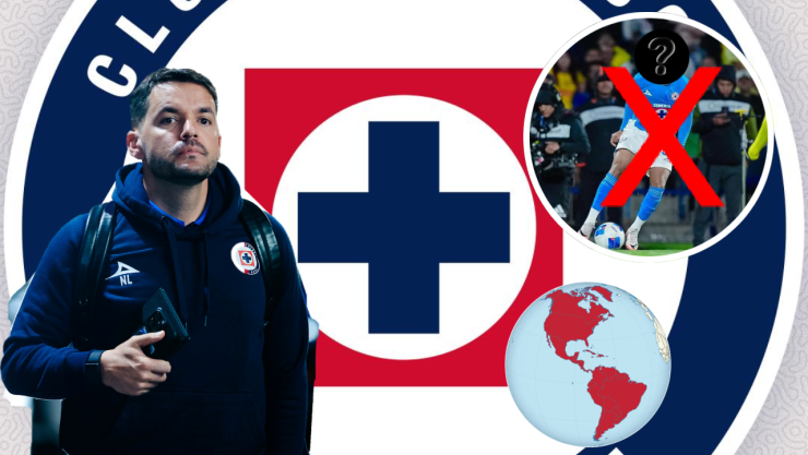 Era la promesa del continente, hoy casi no juega en Cruz Azul y Nicolás Larcamón parece ignorarlo