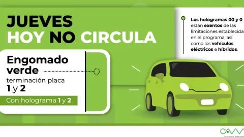 Hoy No Circula Jueves