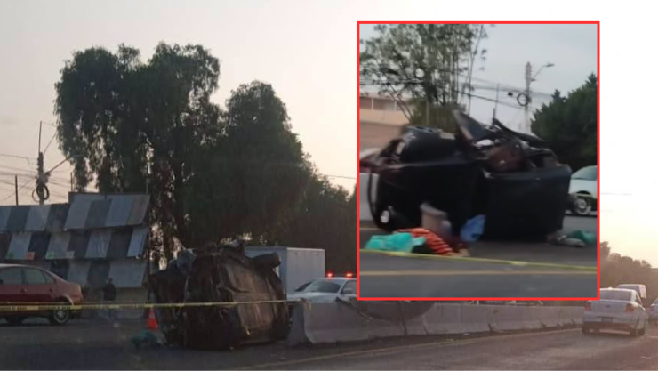 Accidente en carretera hacia a Celaya