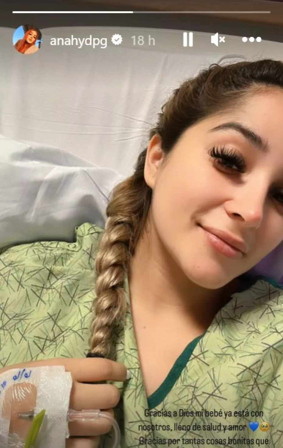 Ex esposa de Eduin Caz anuncia nacimiento de su hijo