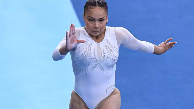 Ella es Natalia Escalera, la gimnasta mexicana que se ROMPIÓ LIGAMENTO y así compitió en París 2024