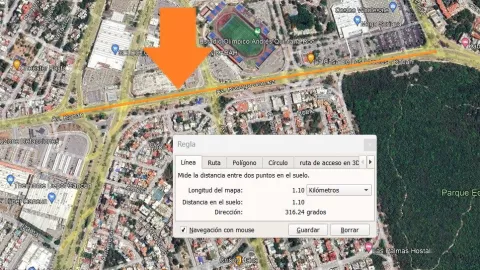 Ubicación actual de la pista del viejo aeropuerto de cancún