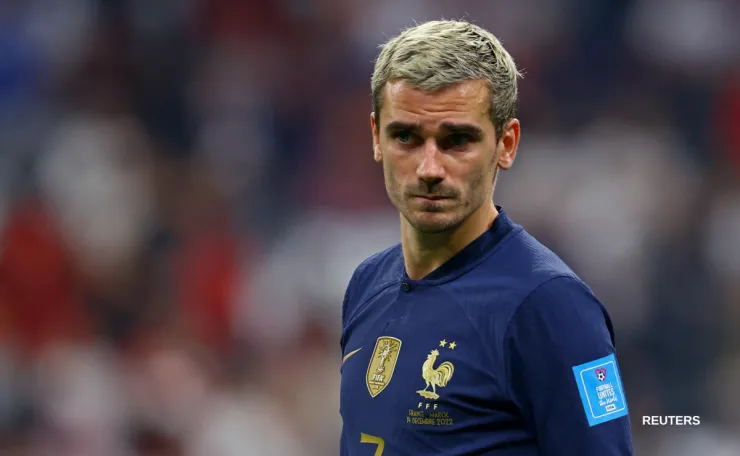 Antoine Griezmann con la selección francesa