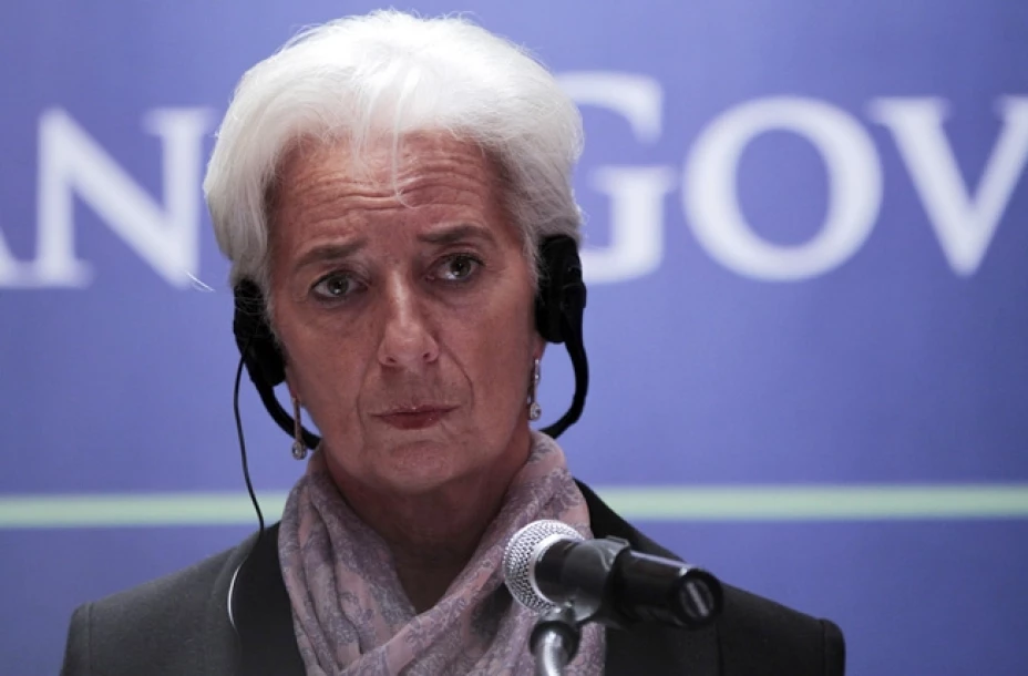 Chritine Lagarde, directora gerente del FMI