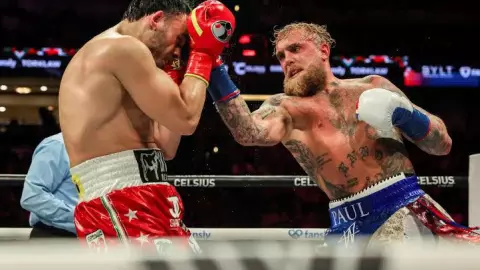 Jake Paul viene de derrotar a Julio César Chávez Jr.