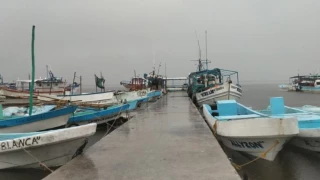 Anuncian cierre de puertos por llegada de norte a costas de Yucatán