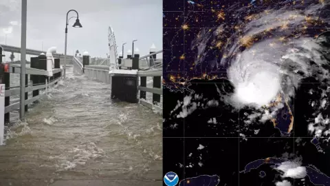 Huracán Idalia 2023: Toca tierra en Florida como categoría 3; esto es lo que pasó