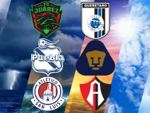 Cuál va a ser el clima para los partidos de la Jornada 15 del Apertura 2026 el Viernes Botanero del 30 de octubre Juárez, Querétaro, Puebla, Pumas San Luis, Atlas