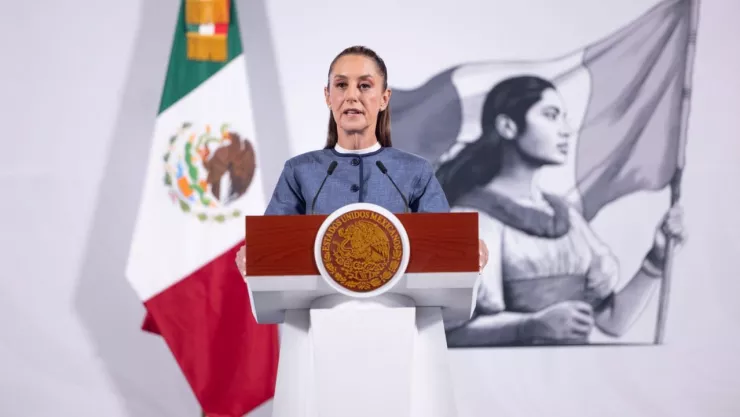 Sheinbaum hoy 14 abril.