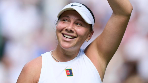 Amanda Anisimova disputó la final de Wimbledon 2025