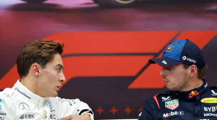 Max Verstappen impactó a George Russell y aceptó su error poco después del GP de España
