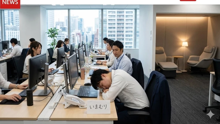 Inemuri: la sorprendente razón por la que dormir en el trabajo es bien visto en Japón