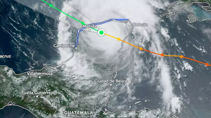 Los SEIS municipios MÁS VULNERABLES a la tormenta tropical Beryl hoy viernes 5 de julio de 2024