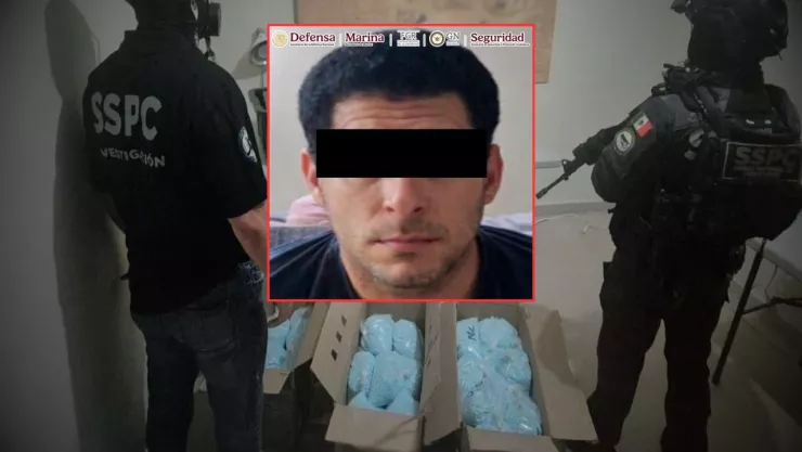 Operativo en Colima: Cae cabecilla con 270 kg de fentanilo buscado por la DEA