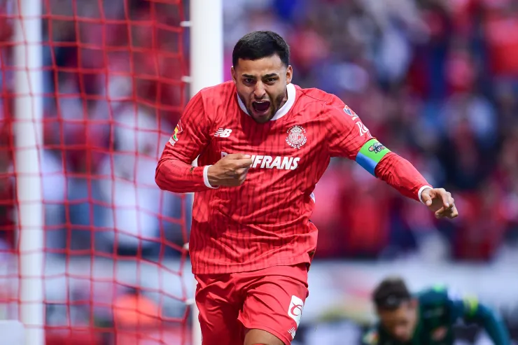 Diablos Rojos del Toluca Alexis Vega Necaxa