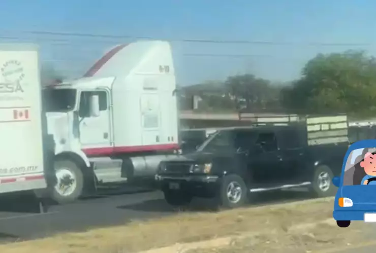 Tráfico en Aguascalientes hoy: ¿Qué pasó en la Carretera 45 Sur y por qué no hay paso?