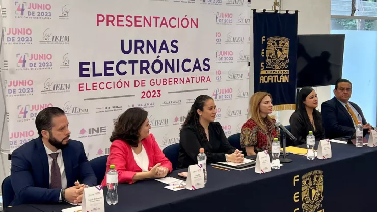 IEEM presenta las urnas electrónicas que se utilizarán en elecciones 2023