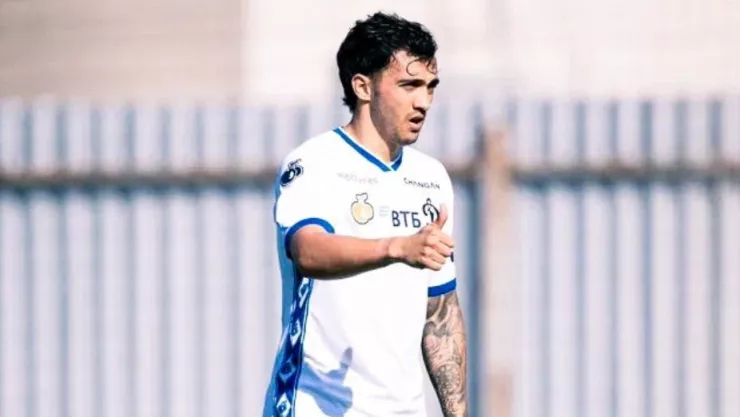 Luis Chávez regresó a la actividad con el Dynamo de Moscú