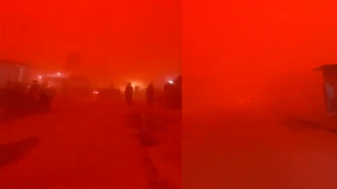 Grave tormenta de arena en Irak deja más de 3.700 hospitalizados por asfixia y problemas respiratorios. Autoridades en alerta máxima.