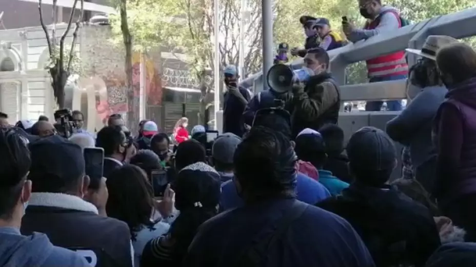 Manifestación Fiscalía General de la República