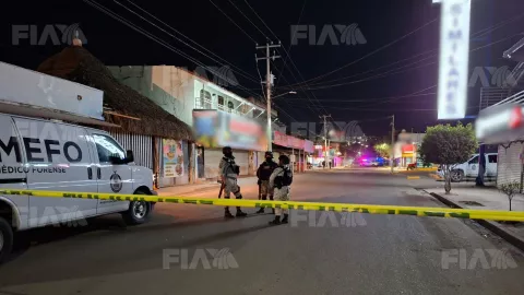 Balacera en expendio de la Lombardo Toledano, Culiacán