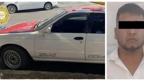 taxista montachoques detenido droga cartuchos