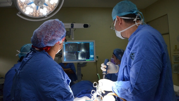 navegación intraoperatoria columna IMSS