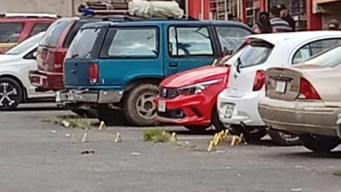 La zona fue acordonada tras el ataque ocurrido en Tuxpan