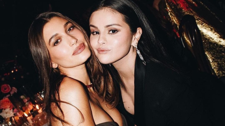 selena gómez y hailey baldwin