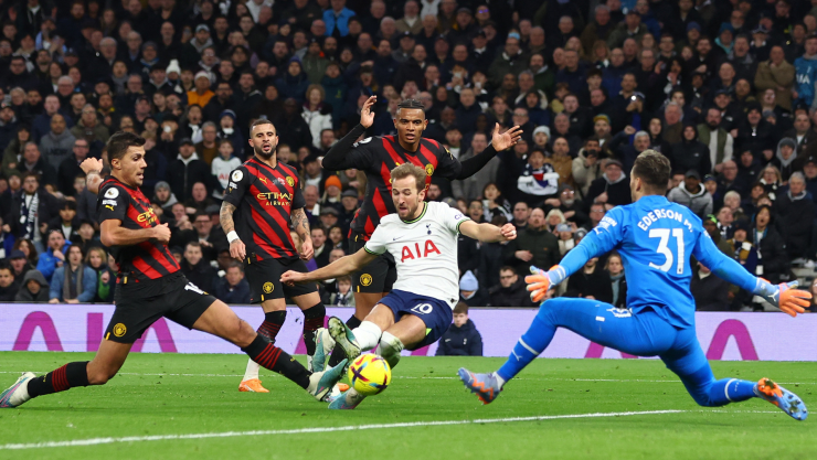 Harry Kane Tottenham Hotspur vs Manchester City