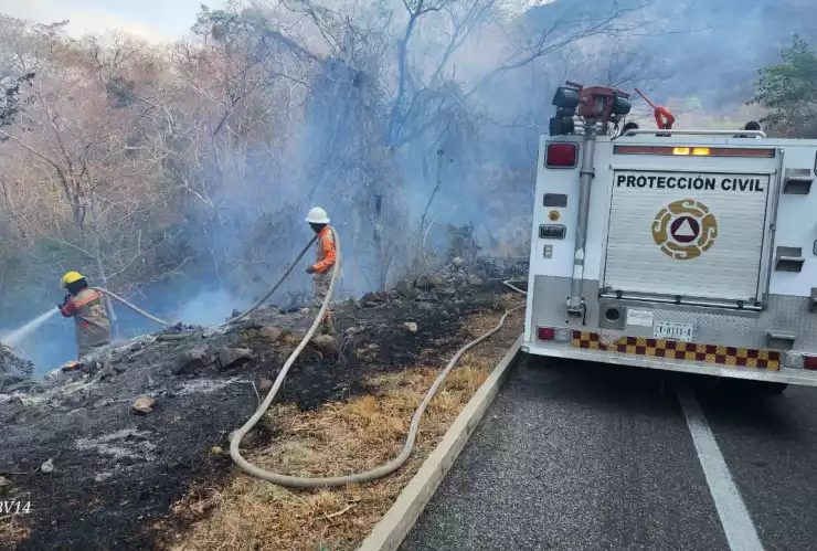 Incendio en Chiapas