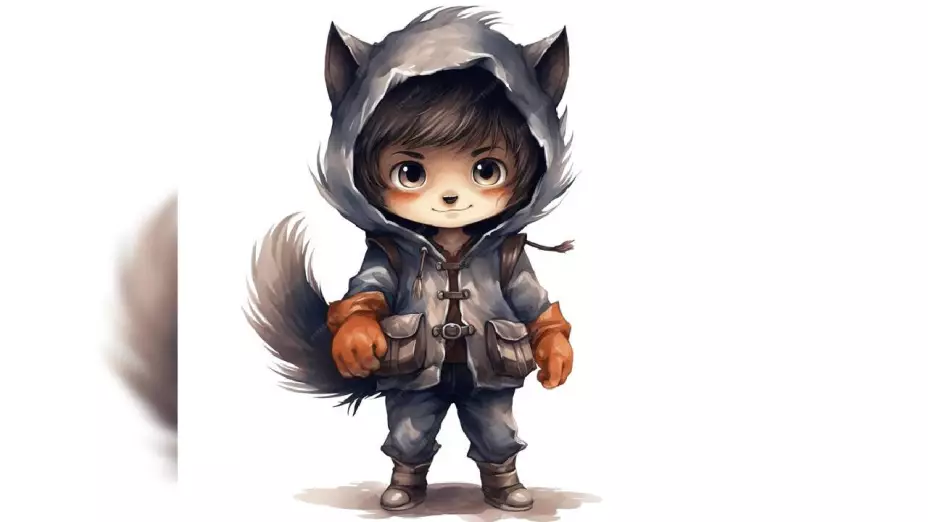 Niño lobo en Escocia