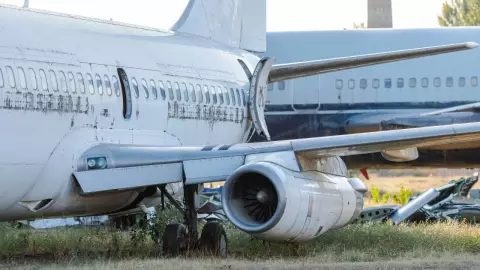 Avión se estrelló en Canadá