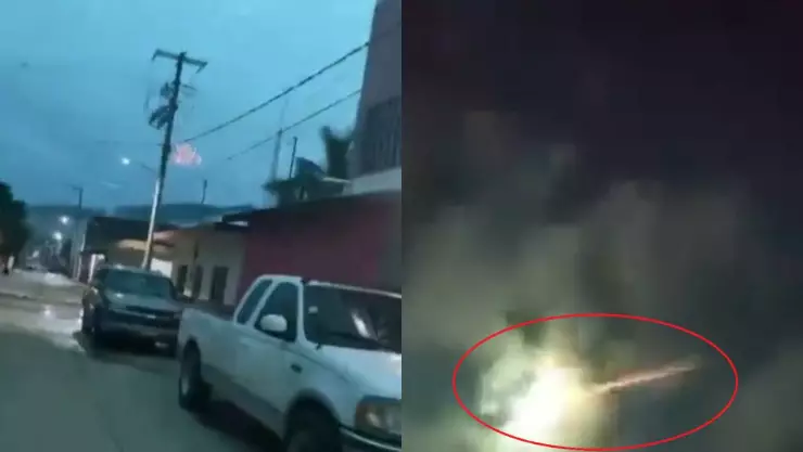 VIDEO: ¿Qué fue eso? Captan una bola de fuego en el cielo de Colima
