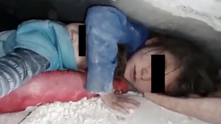 video rescate hermanas sirias